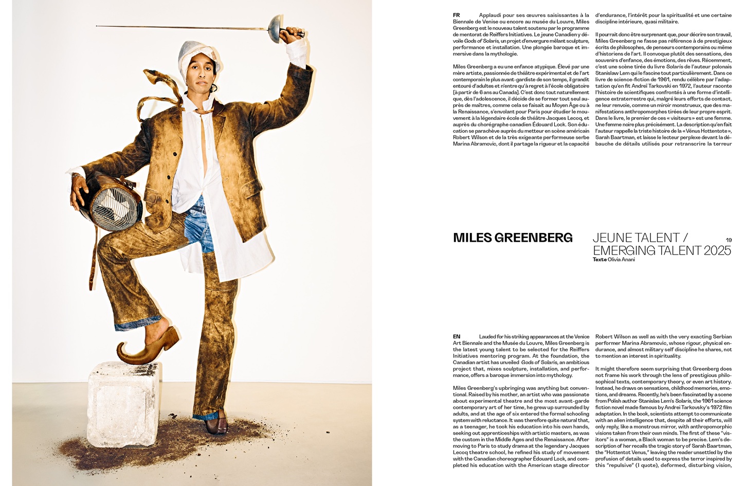 daniel buren & miles greenberg