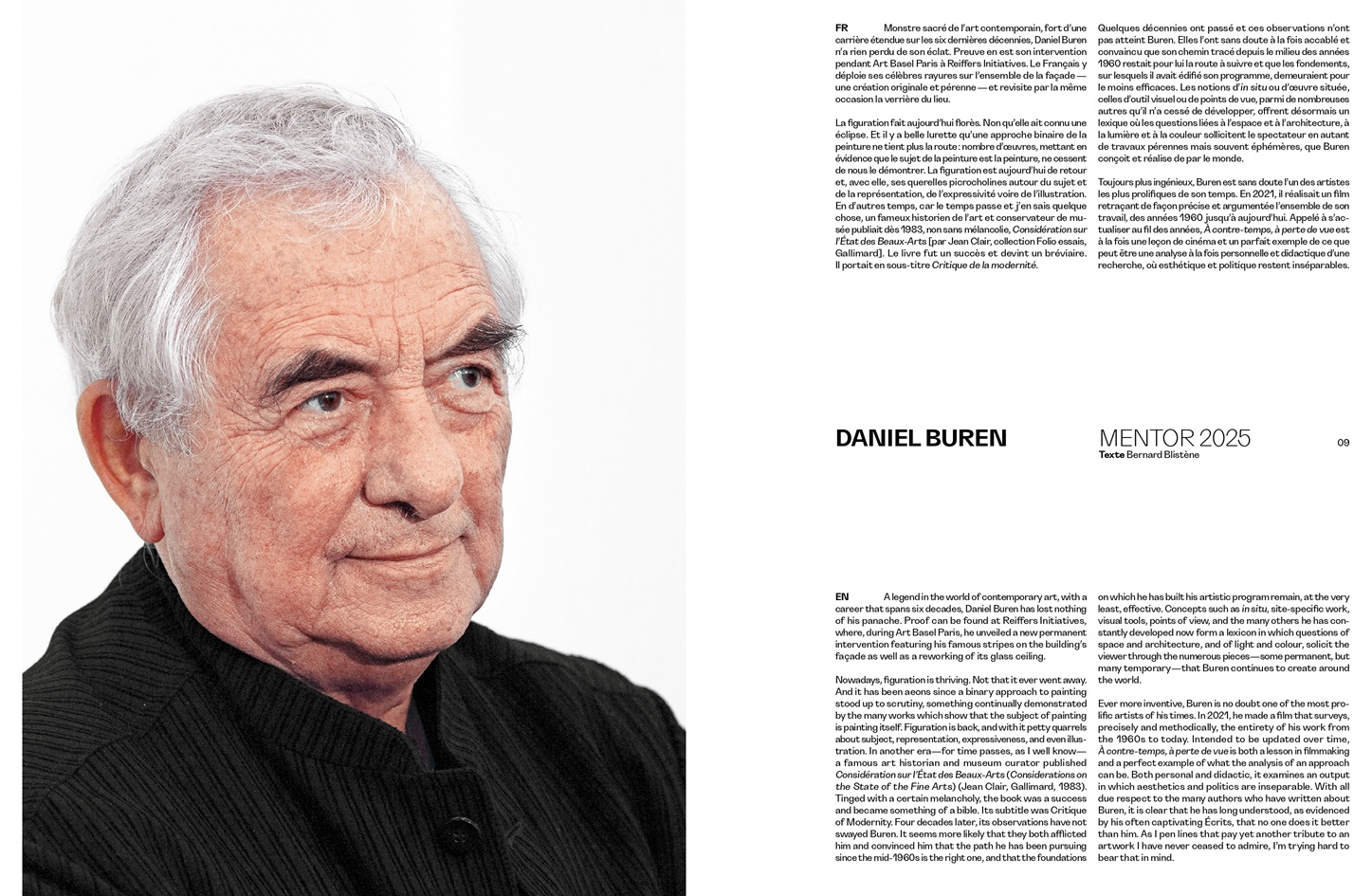 daniel buren & miles greenberg