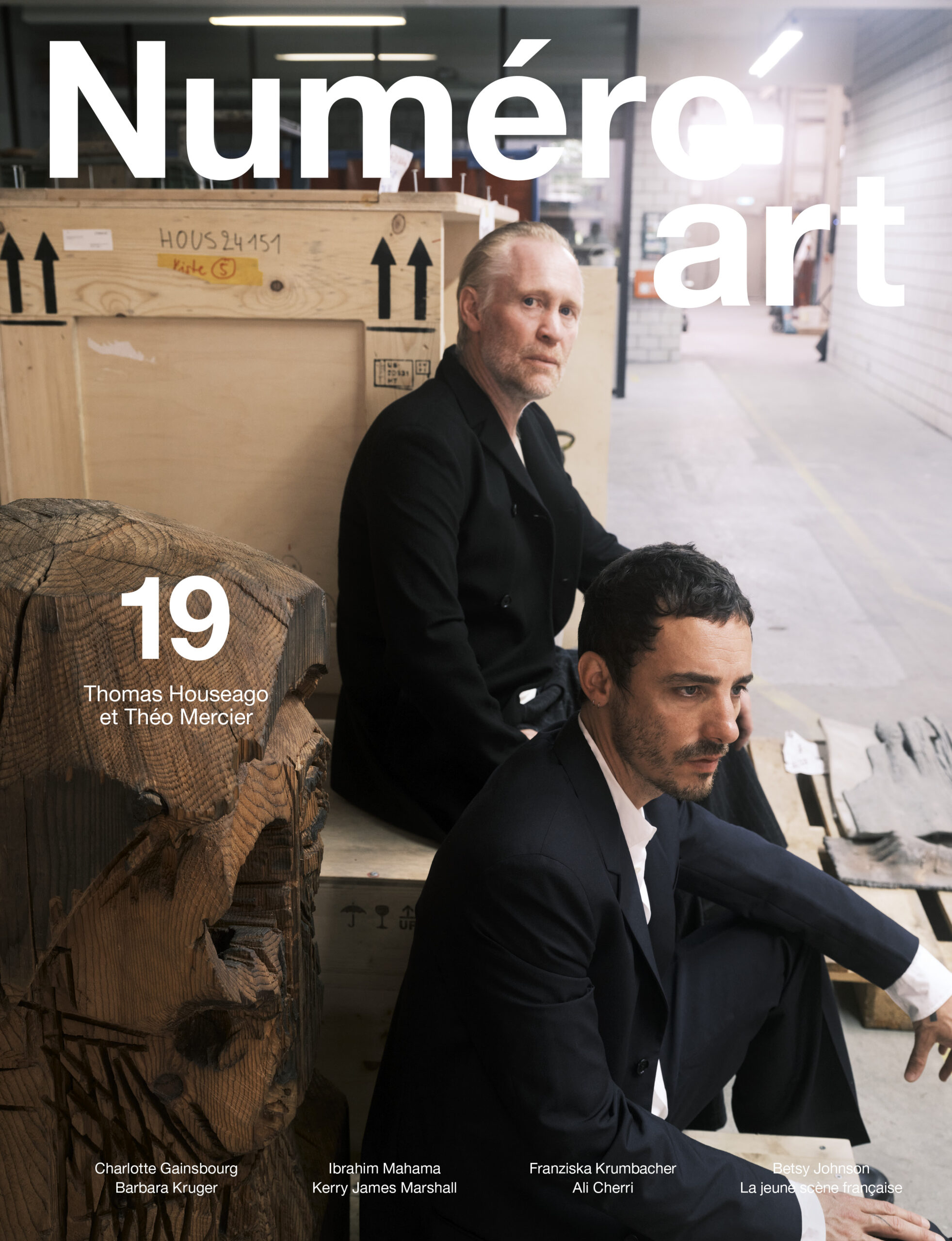 Numéro art 19 – Thomas Houseago en couverture