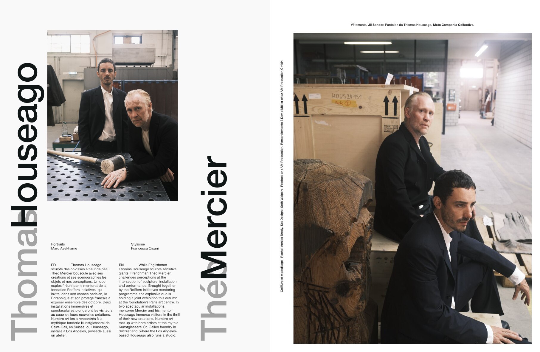 numéro art 19 – thomas houseago en couverture