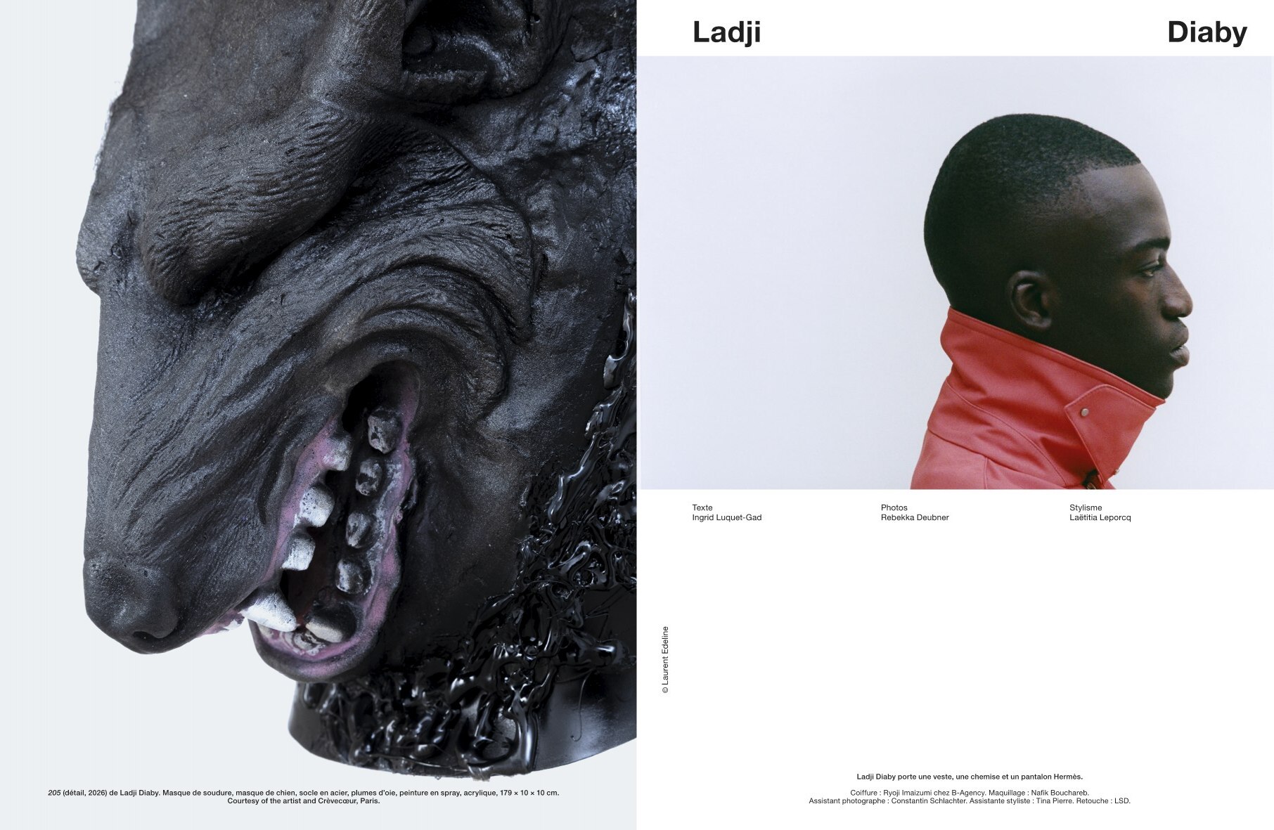numéro art 19 – thomas houseago en couverture